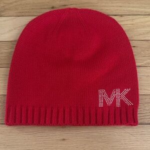 Michael Kors Red Beanie